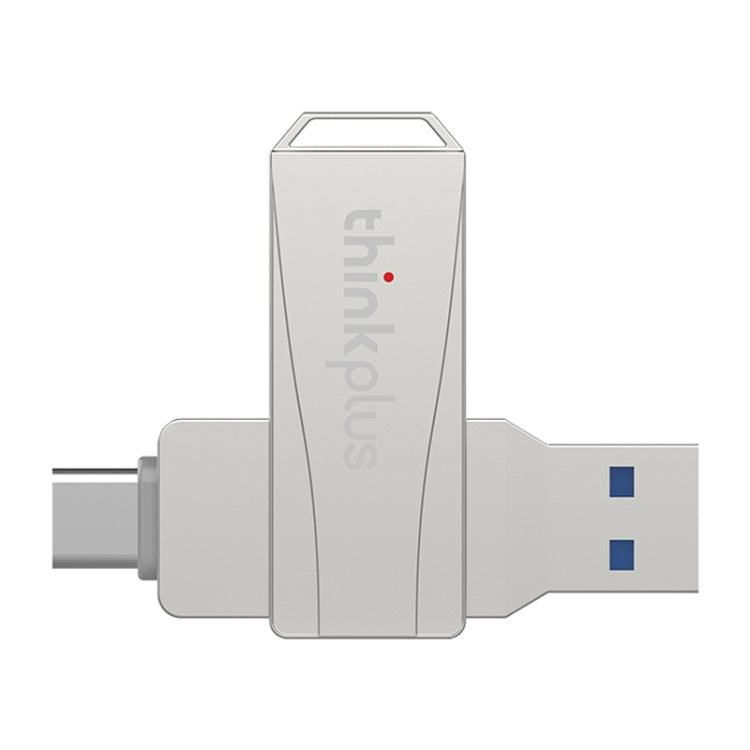 Lenovo Thinkplus MU252 USB 3.1 + USB-C / Type-C Flash Drive, Memory:256GB (Silver) by Lenovo