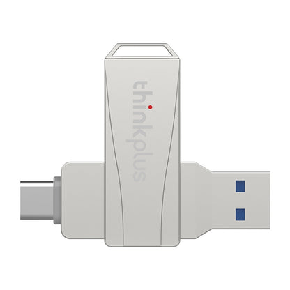 Lenovo Thinkplus MU252 USB 3.1 + USB-C / Type-C Flash Drive, Memory:256GB (Silver) by Lenovo