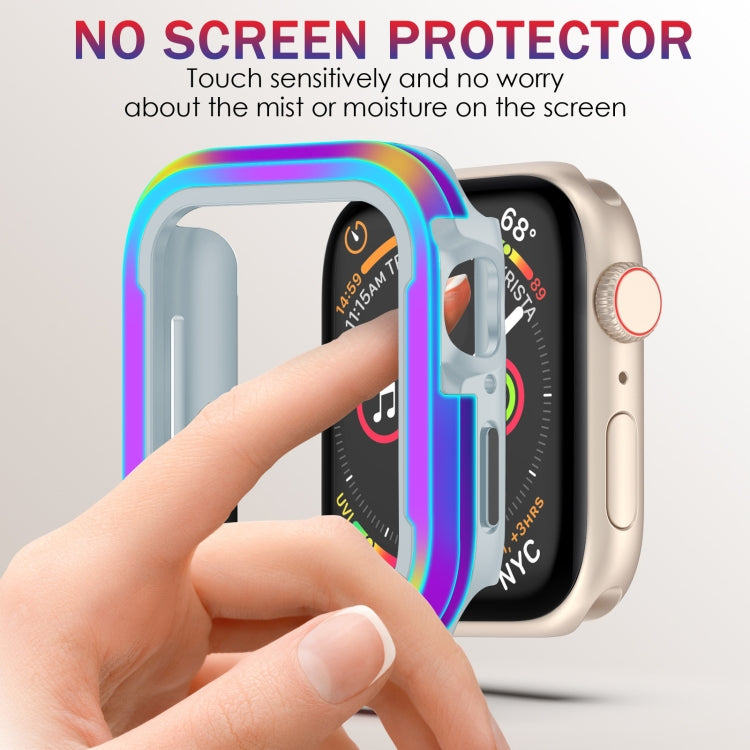 For Apple Watch Ultra 3 / 2 / 1 49mm Aluminum Alloy + TPU 2 in 1 Protective Case(Black+Grey) by buy2fix