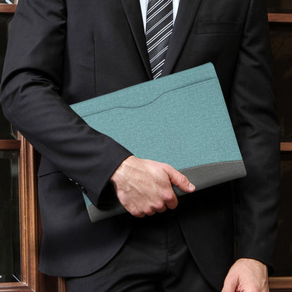 For Microsoft Surface Go 3 / 2 / 1 Cloth Texture Stitching Leather Tablet Case(Black Grey) - Others by buy2fix | Online Shopping UK | buy2fix