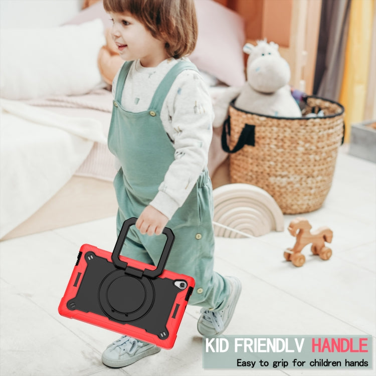 For Lenovo Tab M10 HD 2nd Gen Silicone + PC Bracelet Holder Tablet Case(Red + Black) - Lenovo by buy2fix | Online Shopping UK | buy2fix
