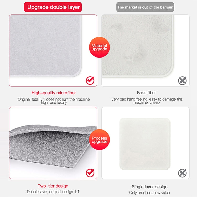 Cleaning Polishing Cloth for Screen of Mobile Phone Tablet Laptop(Grey) - Others Accessories by buy2fix | Online Shopping UK | buy2fix