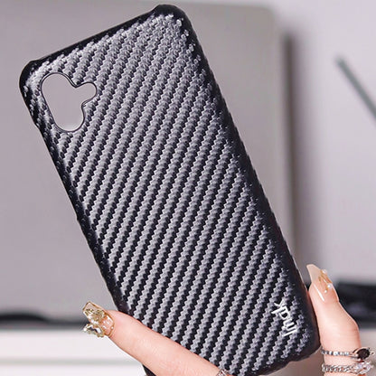 For Samsung Galaxy A04 4G imak Ruiyi Series Carbon Fiber PU + PC Phone Case by imak