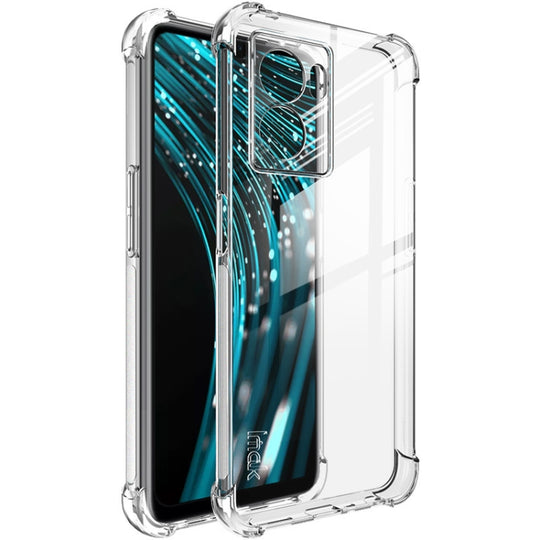 For Realme Narzo 50 5G/Q5i 5G/V23 5G/V23i 5G imak Shockproof Airbag TPU Phone Case(Transparent)