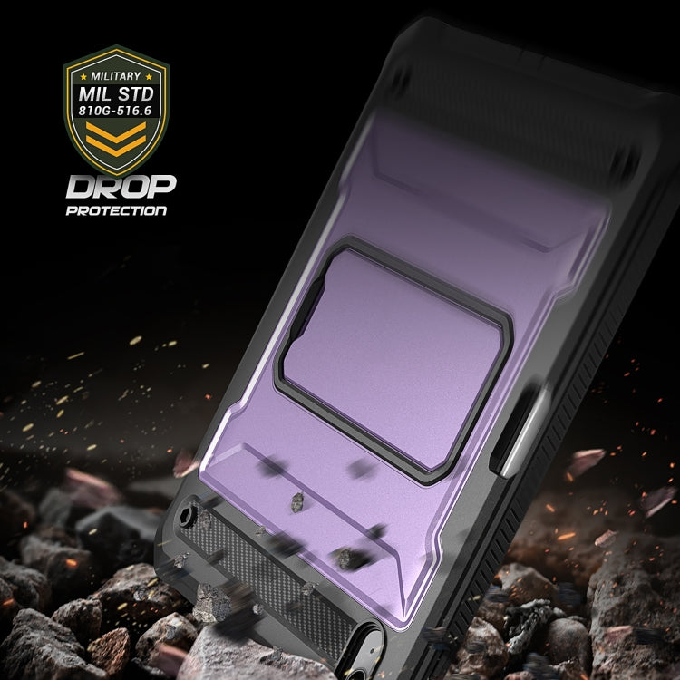 For iPad Air 4 2020/Air 5 2022 10.9 Explorer Tablet Protective Case with Pen Slot(Purple) - More iPad Cases by buy2fix | Online Shopping UK | buy2fix