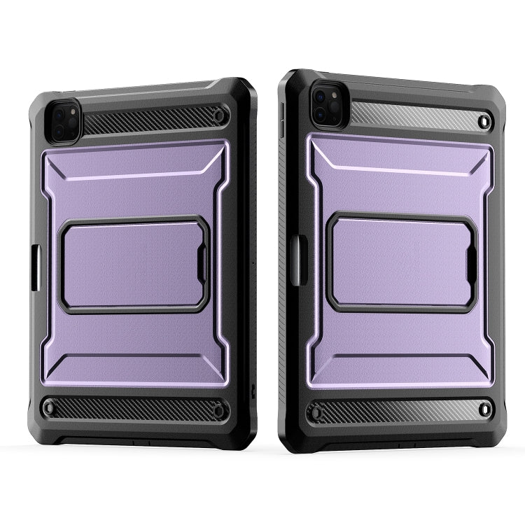 For iPad Pro 11 2022/2021/2020/2018 Explorer Tablet Protective Case with Pen Slot(Purple) - More iPad Cases by buy2fix | Online Shopping UK | buy2fix
