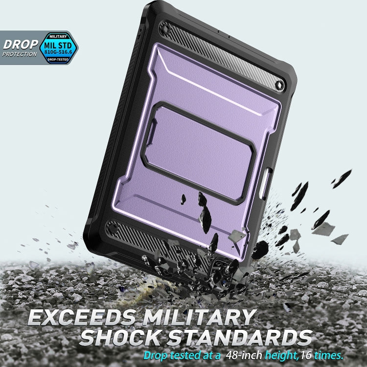 For iPad Pro 11 2022/2021/2020/2018 Explorer Tablet Protective Case with Pen Slot(Purple) - More iPad Cases by buy2fix | Online Shopping UK | buy2fix