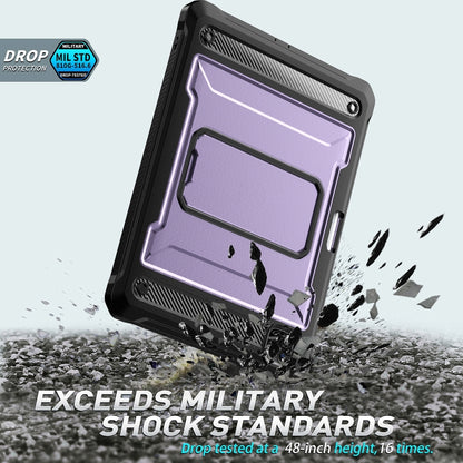 For iPad Pro 11 2022/2021/2020/2018 Explorer Tablet Protective Case with Pen Slot(Purple) - More iPad Cases by buy2fix | Online Shopping UK | buy2fix