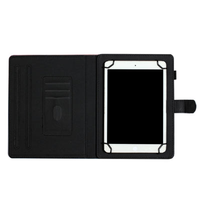 For 7 inch  Tablet PC Universal Coloured Drawing Pattern Horizontal Flip Leather Case with Holder & Card Slot(Romantic Tower) - 7 inch by buy2fix | Online Shopping UK | buy2fix