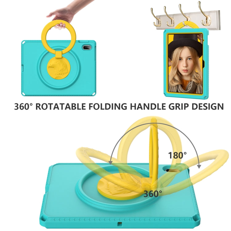 For iPad 2025 / 2022 EVA + PC Shockproof Tablet Case with Waterproof Frame(Glacier Green) - iPad 2025 / 2022 Cases by buy2fix | Online Shopping UK | buy2fix