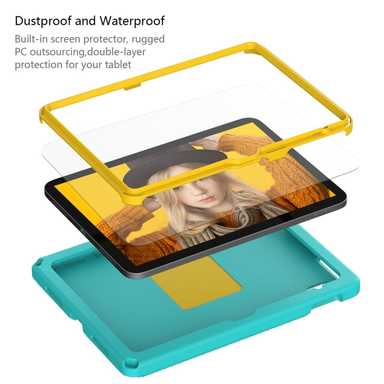 For iPad 2025 / 2022 EVA + PC Shockproof Tablet Case with Waterproof Frame(Glacier Green) - iPad 2025 / 2022 Cases by buy2fix | Online Shopping UK | buy2fix