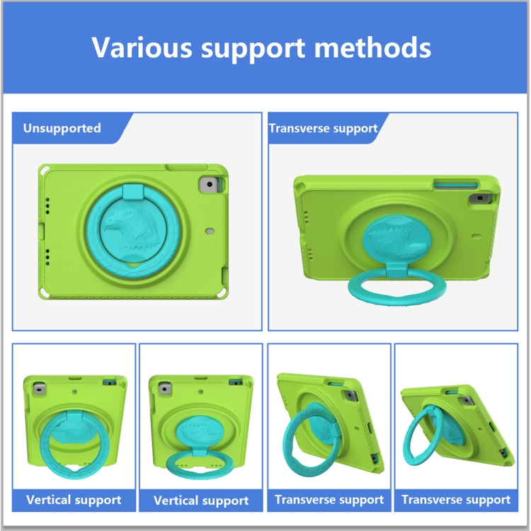 For iPad mini 1/2/3/4/5 EVA + PC Shockproof Tablet Case with Waterproof Frame(Grass Green) - iPad mini (2019) / mini 5 Cases by buy2fix | Online Shopping UK | buy2fix