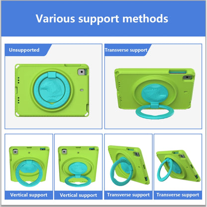 For iPad mini 1/2/3/4/5 EVA + PC Shockproof Tablet Case with Waterproof Frame(Grass Green) - iPad mini (2019) / mini 5 Cases by buy2fix | Online Shopping UK | buy2fix