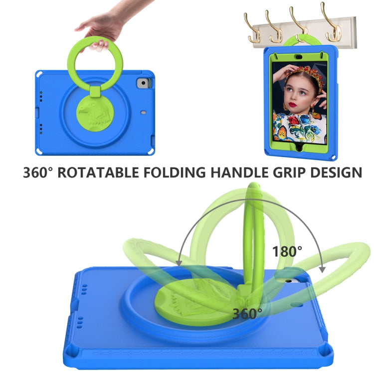 For iPad mini 1/2/3/4/5 EVA + PC Shockproof Tablet Case with Waterproof Frame(Blue) - iPad mini (2019) / mini 5 Cases by buy2fix | Online Shopping UK | buy2fix
