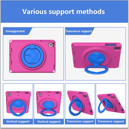 For iPad mini 1/2/3/4/5 EVA + PC Shockproof Tablet Case with Waterproof Frame(Rose Red) - iPad mini (2019) / mini 5 Cases by buy2fix | Online Shopping UK | buy2fix