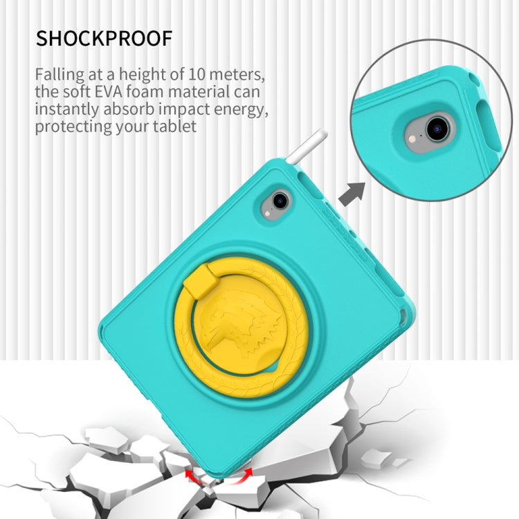 For iPad mini 6 / mini 2024 EVA + PC Shockproof Tablet Case with Waterproof Frame(Glacier Green) - iPad mini 6 Cases by buy2fix | Online Shopping UK | buy2fix