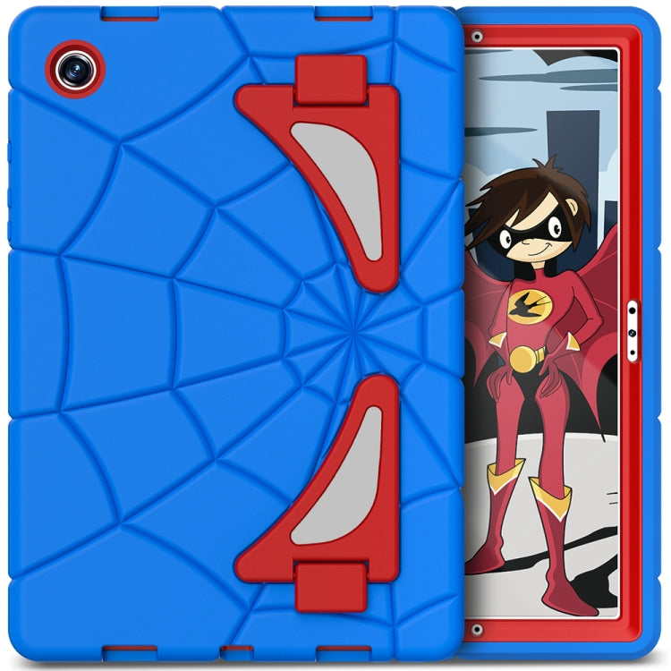 For Samsung Galaxy Tab A8 10.5 2021 Silicone + PC Shockproof Protective Tablet Case(Blue+Red) - Other Galaxy Tab PC by buy2fix | Online Shopping UK | buy2fix