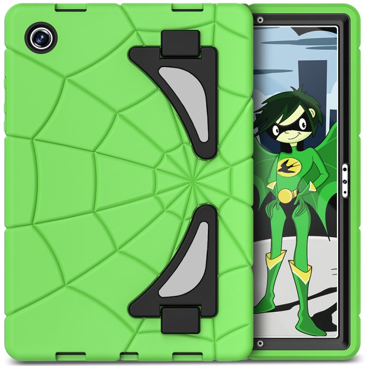 For Samsung Galaxy Tab A8 10.5 2021 Silicone + PC Shockproof Protective Tablet Case(Green+Black) - Other Galaxy Tab PC by buy2fix | Online Shopping UK | buy2fix