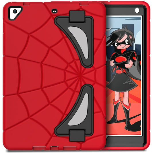 For iPad 9.7 2018 / 2017 / Air 2 Silicone + PC Shockproof Protective Tablet Case(Red+Black) - iPad 9.7 (2018) & (2017) Cases by buy2fix | Online Shopping UK | buy2fix