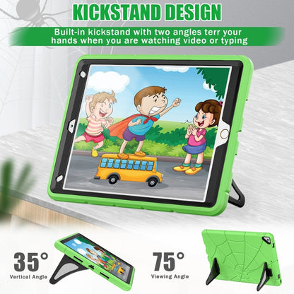 For iPad 10.2 2021 / 2020 / 2019 Silicone + PC Shockproof Protective Tablet Case(Green+Black) - iPad 10.2 Cases by buy2fix | Online Shopping UK | buy2fix