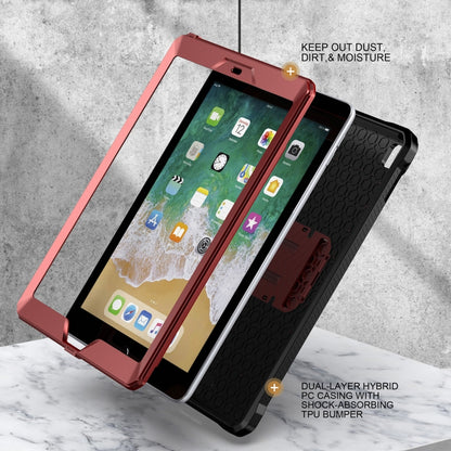 For iPad 9.7 2017/2018 Explorer PC + TPU Tablet Protective Case(Red) - iPad 9.7 (2018) & (2017) Cases by buy2fix | Online Shopping UK | buy2fix
