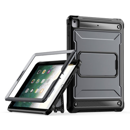 For iPad 9.7 2017/2018 Explorer PC + TPU Tablet Protective Case(Grey) - iPad 9.7 (2018) & (2017) Cases by buy2fix | Online Shopping UK | buy2fix