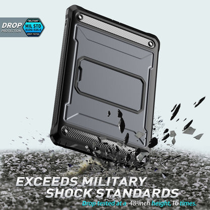 For iPad 9.7 2017/2018 Explorer PC + TPU Tablet Protective Case(Grey) - iPad 9.7 (2018) & (2017) Cases by buy2fix | Online Shopping UK | buy2fix