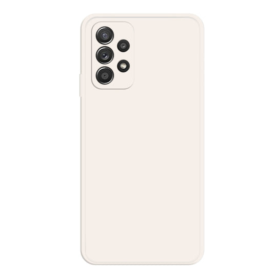 For Samsung Galaxy A52/A52s 5G Imitation Liquid Silicone Phone Case(White)