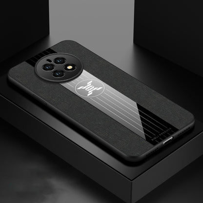 For Huawei Mate 50 XINLI Stitching Cloth Textue Shockproof TPU Phone Case(Black) - Huawei Cases by XINLI | Online Shopping UK | buy2fix