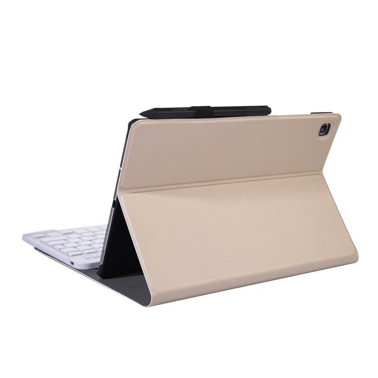 A307 For Galaxy Tab A 8.4 T307 (2020) Bluetooth Keyboard Tablet Case with Stand(Gold) by XINLI