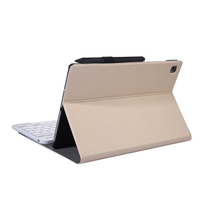 A307 For Galaxy Tab A 8.4 T307 (2020) Bluetooth Keyboard Tablet Case with Stand(Gold) by XINLI
