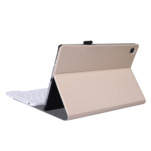 A307 For Galaxy Tab A 8.4 T307 (2020) Bluetooth Keyboard Tablet Case with Stand(Gold) - For Samsung by XINLI | Online Shopping UK | buy2fix