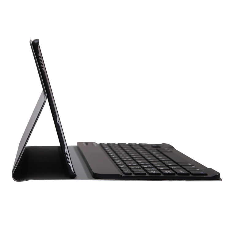 A610 For Galaxy Tab S6 Lite 10.4 P610 / P615 (2020) Bluetooth Keyboard Tablet Case with Stand & Elastic Pen Band(Black) by buy2fix