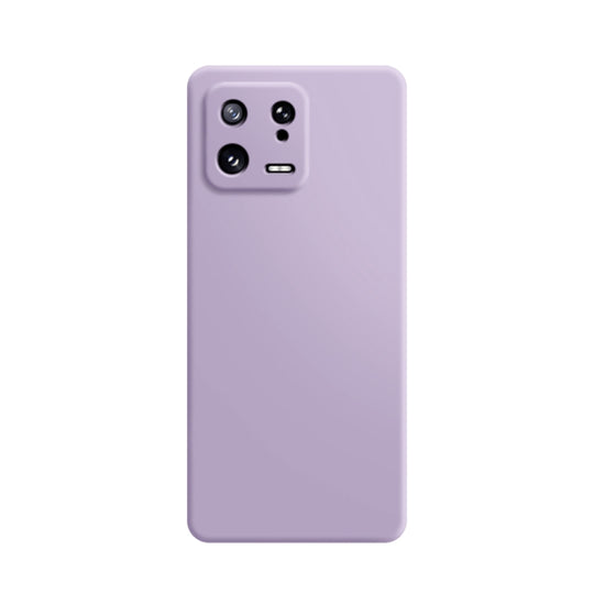 For Xiaomi 13 Imitation Liquid Silicone Phone Case(Purple)