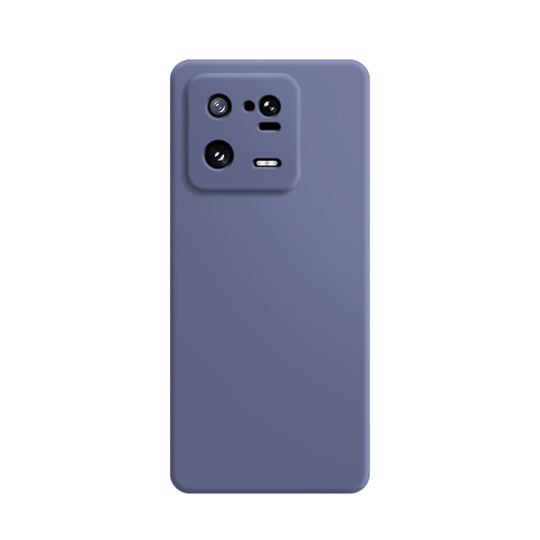 For Xiaomi 13 Pro Imitation Liquid Silicone Phone Case(Grey)