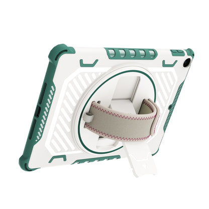 For iPad 9.7 2018/2017 Shockproof Tablet Case with Holder & Hand Strap(Green) - iPad 9.7 (2018) & (2017) Cases by buy2fix | Online Shopping UK | buy2fix