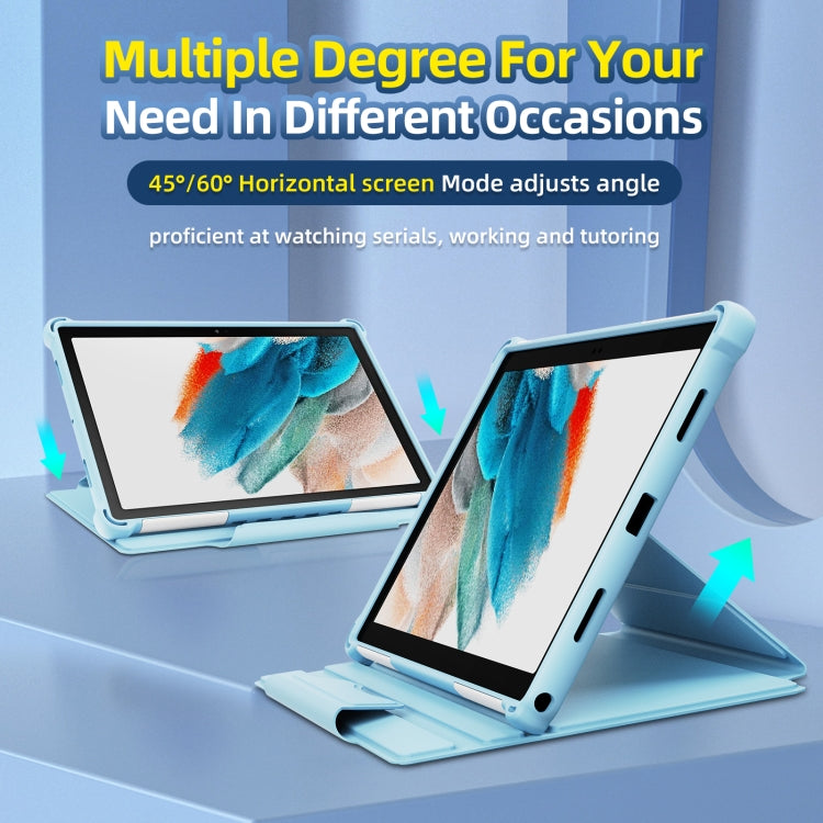 For Samsung Galaxy Tab A8 10.5 2021 360 Degree Rotating Armored Smart Tablet Leather Case(Green) - Other Galaxy Tab PC by buy2fix | Online Shopping UK | buy2fix