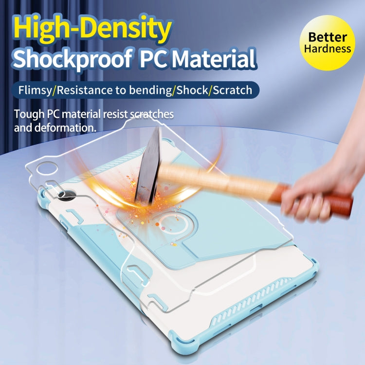 For Samsung Galaxy Tab A8 10.5 2021 360 Degree Rotating Armored Smart Tablet Leather Case(Green) - Other Galaxy Tab PC by buy2fix | Online Shopping UK | buy2fix