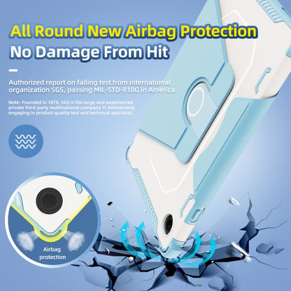 For Samsung Galaxy Tab A8 10.5 2021 360 Degree Rotating Armored Smart Tablet Leather Case(Pink) - Other Galaxy Tab PC by buy2fix | Online Shopping UK | buy2fix