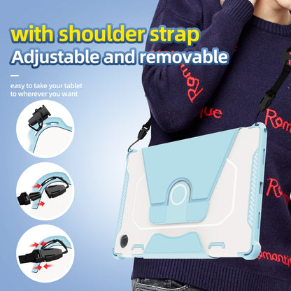 For Samsung Galaxy Tab A8 10.5 2021 360 Degree Rotating Armored Smart Tablet Leather Case(Pink) - Other Galaxy Tab PC by buy2fix | Online Shopping UK | buy2fix