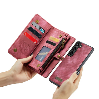 For Samsung Galaxy S23+ 5G CaseMe 008 Detachable Multifunctional Leather Phone Case(Red) - Galaxy S23+ 5G Cases by CaseMe | Online Shopping UK | buy2fix