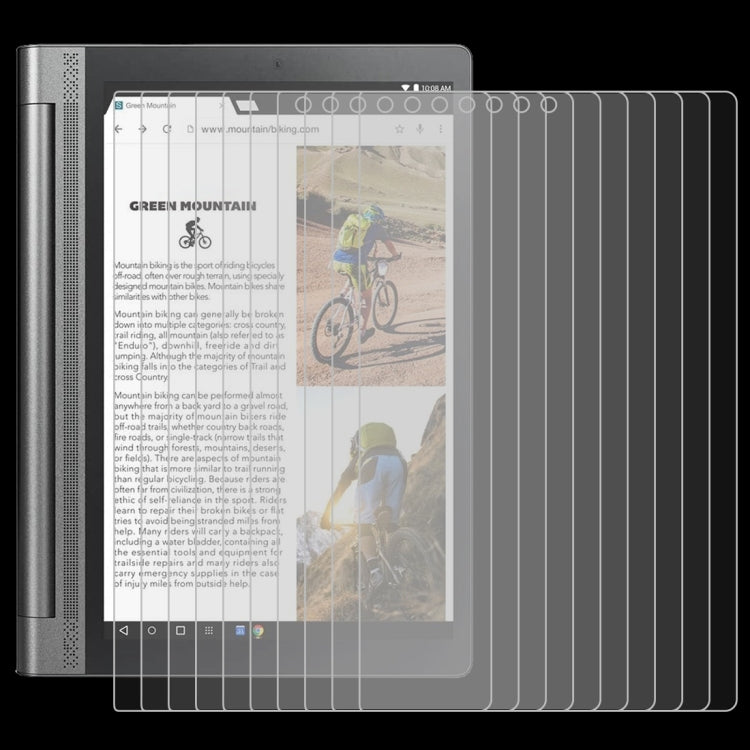 25 PCS For Lenovo Yoga Tab3 Pro-X90Y 10.1 9H 0.3mm Explosion-proof Tempered Glass Film - Others by buy2fix | Online Shopping UK | buy2fix