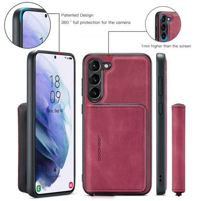 For Samsung Galaxy S23 5G JEEHOOD Magnetic Zipper Wallet Leather Phone Case(Red) - Galaxy S23 5G Cases by JEEHOOD | Online Shopping UK | buy2fix