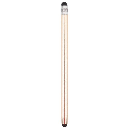Universal Cloth Head + Silicone Head Stylus(Gold) - Stylus Pen by buy2fix | Online Shopping UK | buy2fix