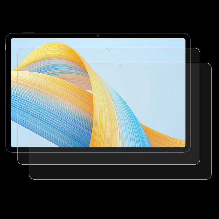 For Honor Pad V8 Pro / Pad 9 2pcs 9H 2.5D Explosion-proof Tempered Tablet Glass Film - Others by buy2fix | Online Shopping UK | buy2fix