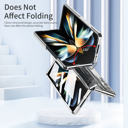For Samsung Galaxy Z Fold4 Phantom Series Integrated Folding Phone Case(Silver) - Galaxy Z Fold4 5G Cases by buy2fix | Online Shopping UK | buy2fix