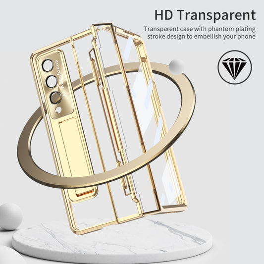 For Samsung Galaxy Z Fold4 Phantom Series Integrated Folding Phone Case(Champagne Gold) - Galaxy Z Fold4 5G Cases by buy2fix | Online Shopping UK | buy2fix