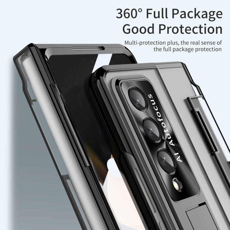 For Samsung Galaxy Z Fold4 Phantom Series Integrated Folding Phone Case(Black) - Galaxy Z Fold4 5G Cases by buy2fix | Online Shopping UK | buy2fix