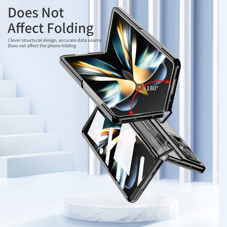 For Samsung Galaxy Z Fold4 Phantom Series Integrated Folding Phone Case(Black) - Galaxy Z Fold4 5G Cases by buy2fix | Online Shopping UK | buy2fix
