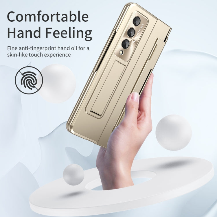 For Samsung Galaxy Z Fold4 Integrated Folding Phone Case with Hinge(Champagne Gold) - Galaxy Z Fold4 5G Cases by buy2fix | Online Shopping UK | buy2fix
